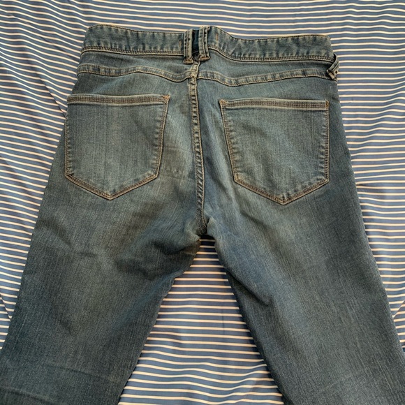 Free People BOHO Skinny Jeans with zipper detail - Picture 9 of 13